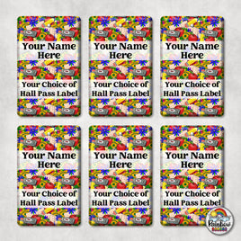 Teacher Things Bright-Hall Pass Set