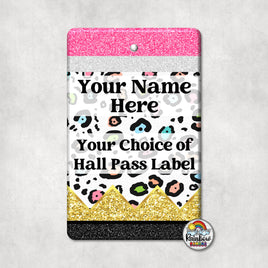 Light Leopard Pencil-Single Pass