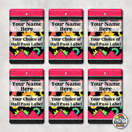 Rainbow Daisy Pencil-Hall Pass Set