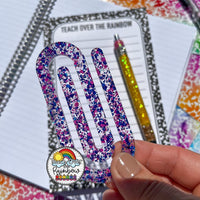 Sparkling Berries Specialty Acrylic Paperclip