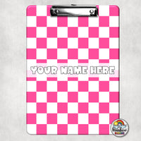 Plain Checkered 2 Clipboard