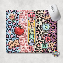 Teacher Pencil 2 Mouse Pad