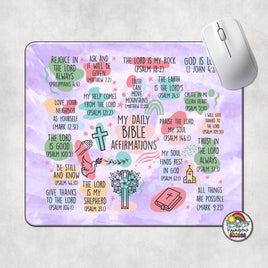 Bible Affirmations Mouse Pad