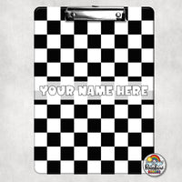Plain Checkered 2 Clipboard