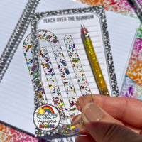 Space Sparkle Specialty Acrylic Paperclip