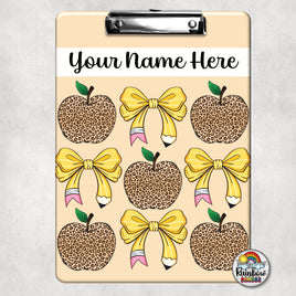 Pencil Bows 5 Clipboard