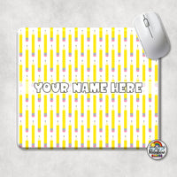 The Yellow Pencil Mouse Pad