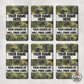 All the Camo-Hall Pass Set