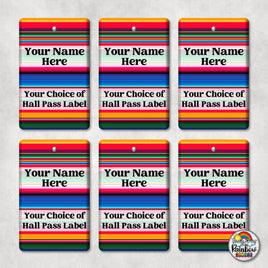 Beautiful Serape-Hall Pass Set