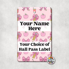 Pencils Bows & Apples-Single Pass