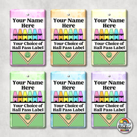 Water Color Crayons-Hall Pass Set