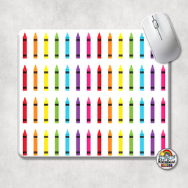 All the Crayons Mouse Pad