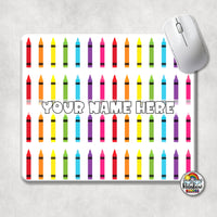 All the Crayons Mouse Pad