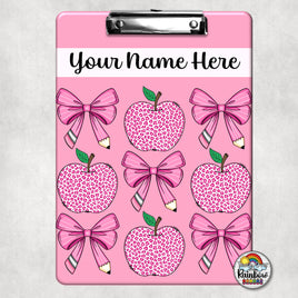 Pencil Bows 7 Clipboard