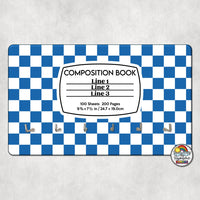 Checker 2 Comp Book-Hall Pass Holder