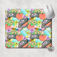 Teacher Things Eraser Mouse Pad