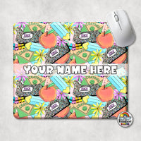 Teacher Things Eraser Mouse Pad