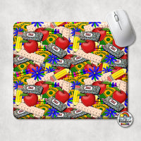 Teacher Things Bright Mouse Pad