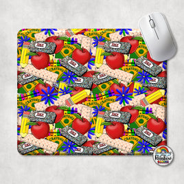 Teacher Things Bright Mouse Pad