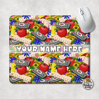 Teacher Things Bright Mouse Pad