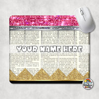 Chapter Book Pencil Mouse Pad