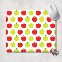 Red & Green Apples Mouse Pad
