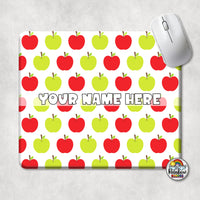 Red & Green Apples Mouse Pad