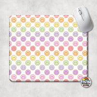 Rainbow Smiles 1 Mouse Pad