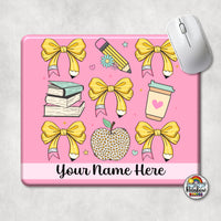 Pencil Bows 2 Mouse Pad