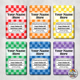 Checkered Comp 1-Hall Pass Set