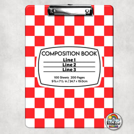 Checker Composition 2 Clipboard