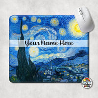 Starry Night Mouse Pad
