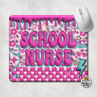 School Nurse Mouse Pad