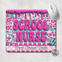 School Nurse Mouse Pad