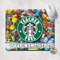 Teacher Fuel Mouse Pad