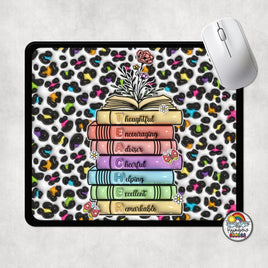 Teacher Books Mouse Pad