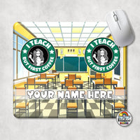 But First Coffee Mouse Pad