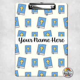 The Blue Bible Clipboard