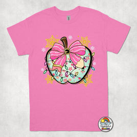 Holiday Teacher Apple Tee Shirt