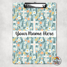 Green Cross Clipboard