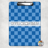 Plain Checkered 1 Clipboard