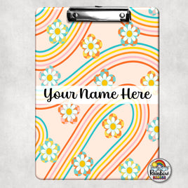 Groovy Rainbow Clipboard