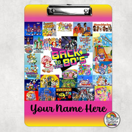 Back to the 80's Clipboard