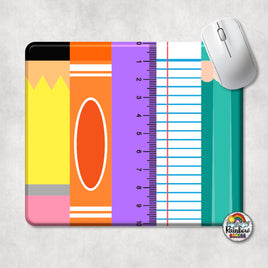 School Supplies 1 Mouse Pad