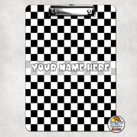 Plain Checkered 2 Clipboard