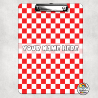 Plain Checkered 2 Clipboard