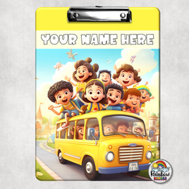School Bus #1 Clipboard