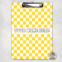 Plain Checkered 2 Clipboard