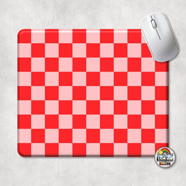 Plain Checker 1 Mouse Pad