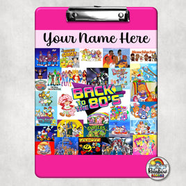 Back to the 80's Clipboard